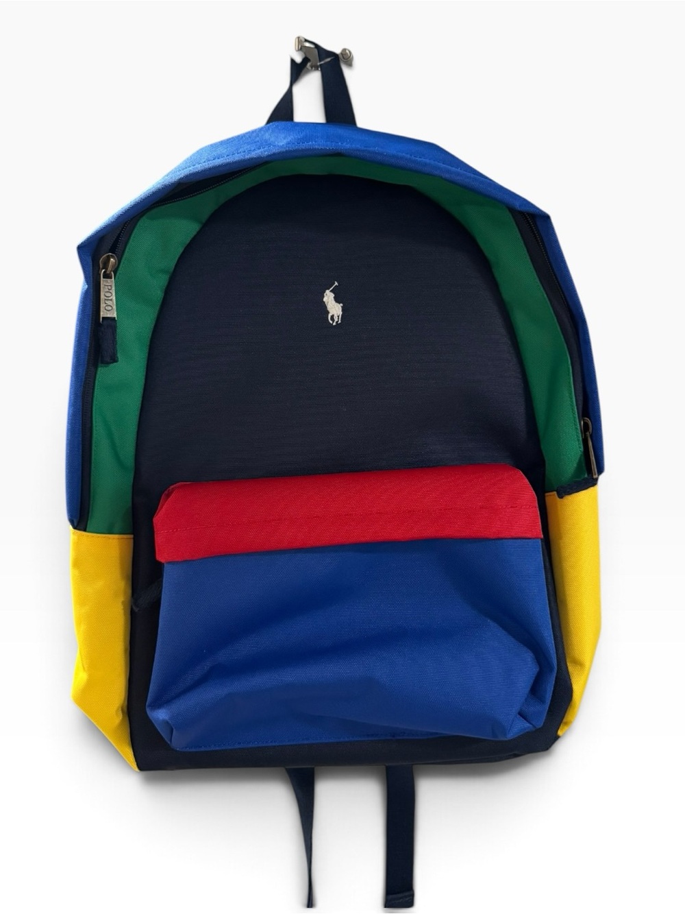 Polo by Ralph Lauren Multicolor Men's Backpack - Navy, Blue, Red, Green, Yellow